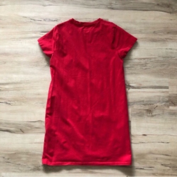 Champion Red T-Shirt Dress - Picture 6 of 8
